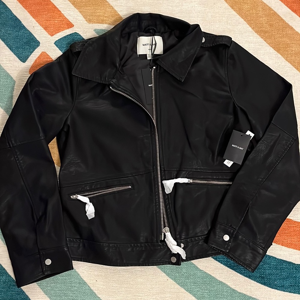 Matt & Nat Vaughn vegan leather jacket